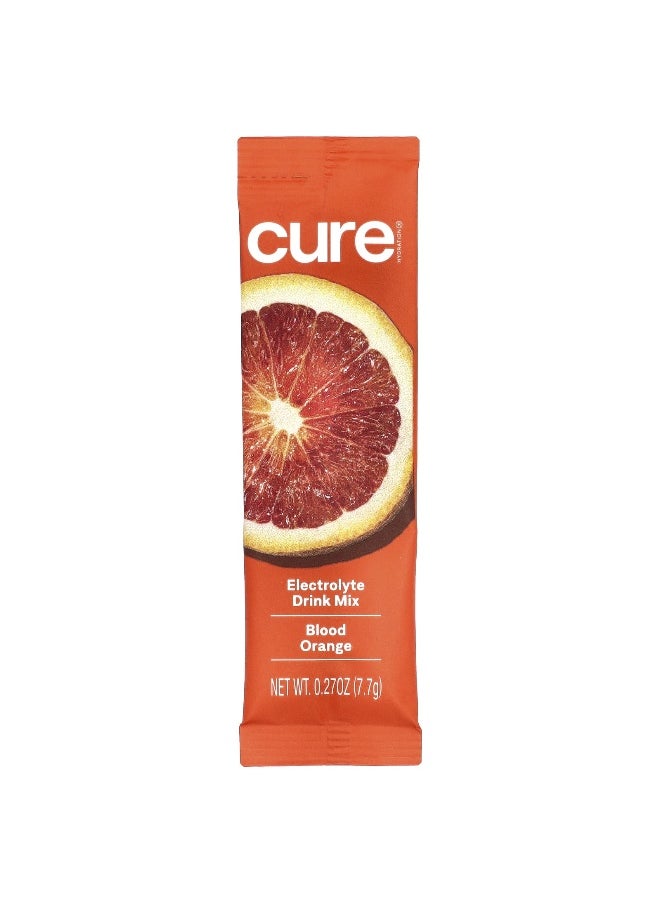 Cure Hydration Cure Hydration, Electrolyte Drink Mix, Blood Orange, 14 Packets, 0.27 oz (7.7 g) Each  - Image 3
