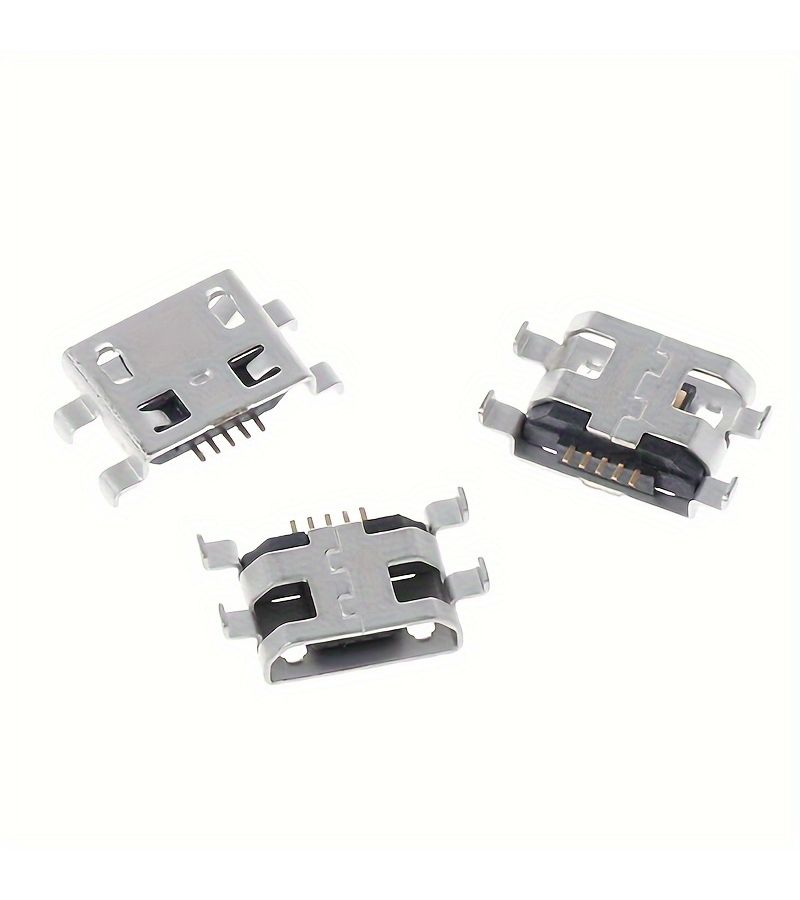 10 Pcs Micro USB 5 Pin Female Charger Mount Jack Connector Port Socket - Image 3