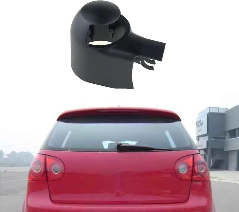QASULER Rear Wiper Arm Nut Cover Cap for VW Golf 5 - Image 5