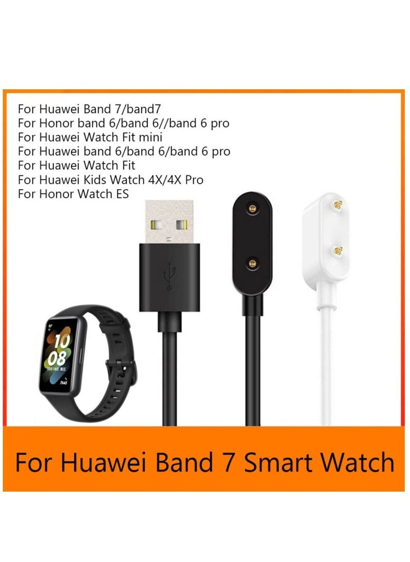 ELTRAZONE "Magnetic USB Charging Cable for Honor Band 6, Huawei Band 6, Honor Watch ES, Huawei 4X - Black: Convenient and Reliable Charging Solution" - Image 2