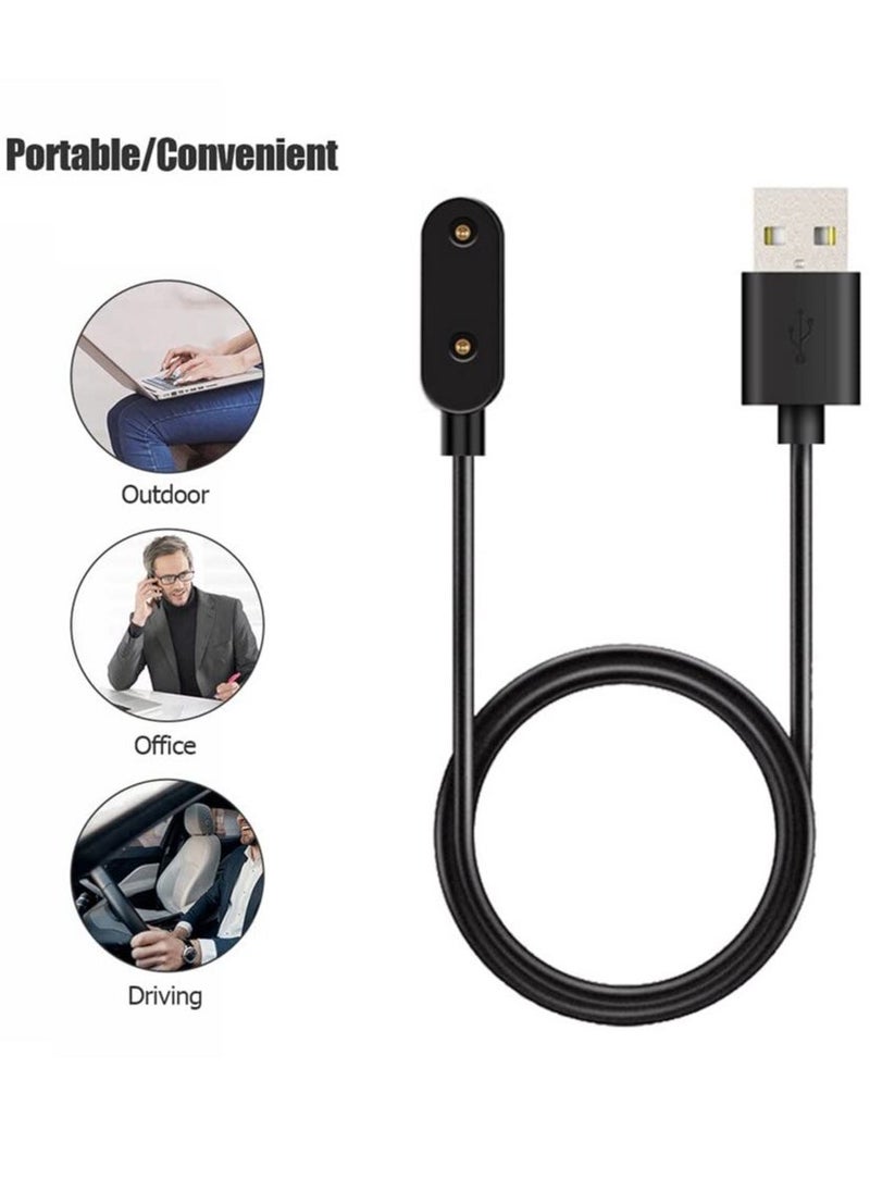 ELTRAZONE "Magnetic USB Charging Cable for Honor Band 6, Huawei Band 6, Honor Watch ES, Huawei 4X - Black: Convenient and Reliable Charging Solution" - Image 5