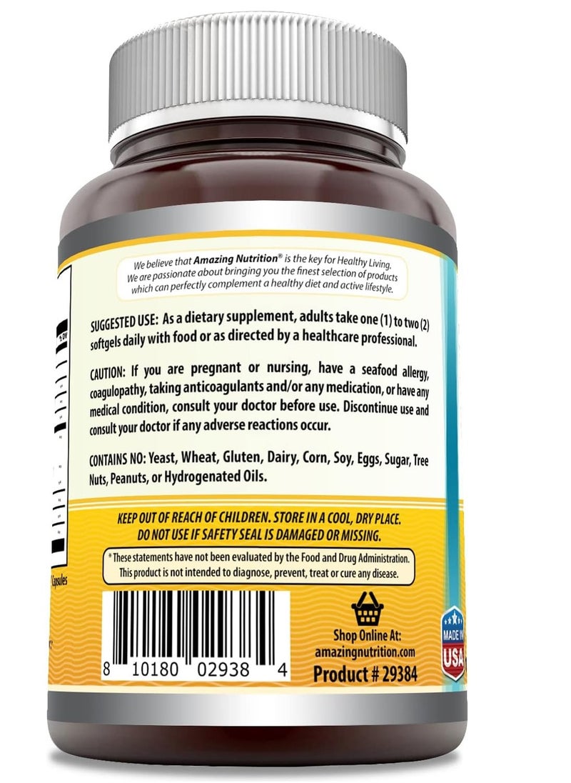 Omega Norwegian Cod Liver Oil 1250 mg 120 Softgels Fresh Orange Flavor 4 months supply - pzsku/ZAE4A41345B99D93DB5D8Z/45/1741095277/50aef61b-7d3f-4107-aa1a-74909a74b30d