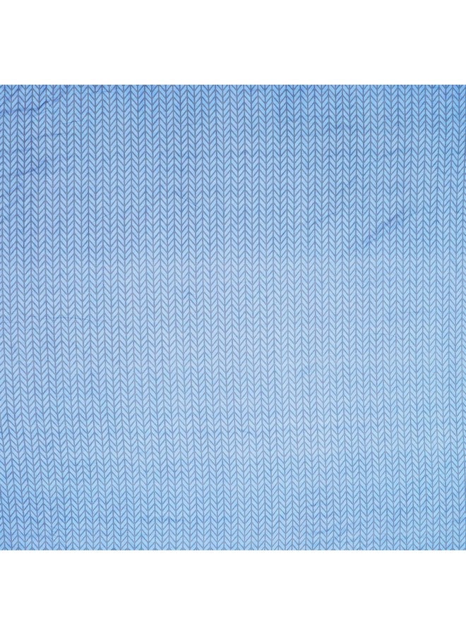 RD TREND® تقدم ملاءة سرير مفرد من بولي قطن 210 TC، حجم-60X90 بوصة (152X228 سم)، ملاءة سرير مفرد مع غطاء وسادة (18X28 بوصة) أزرق - Image 4