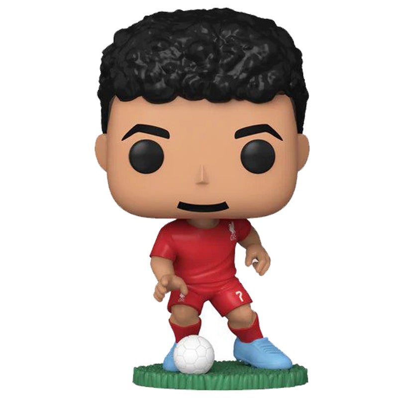 Funko فنكو بوب! كرة القدم: ليفربول - لويس دياز - نادي ليفربول - تمثال فينيل قابل للجمع - فكرة هدية - منتجات رسمية - ألعاب للأطفال والبالغين - Image 1