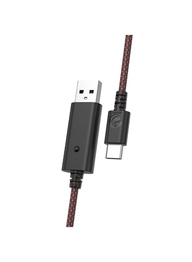 جيم سير 3M USB Cable  to USB-C for G7/G7SE/T4 Kaleid Red - Image 2