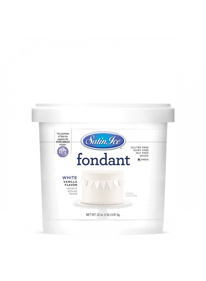 Satin Ice White Fondant, Vanilla, 2 Pounds - Image 5