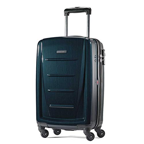 Samsonite Winfield 2 Hardside Expandable Luggage with Spinner Wheels, Teal, Carry-On 20-Inch - Image 1