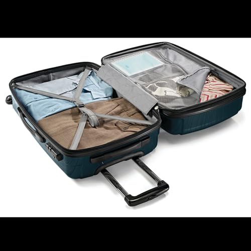 Samsonite Winfield 2 Hardside Expandable Luggage with Spinner Wheels, Teal, Carry-On 20-Inch - Image 3