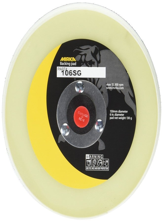 Mirka Backup Pad,6",Grip Soft - Image 2