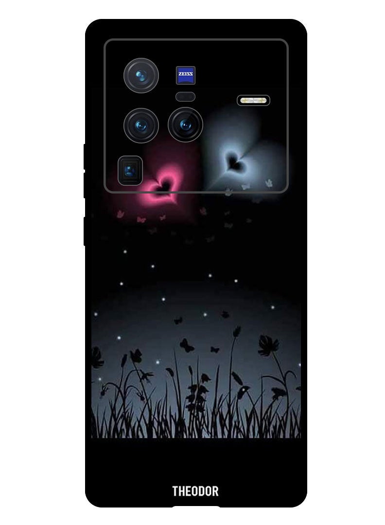 Theodor Protective Case Cover For VIVO X80 PRO 5G Two Hearts (2)  - Image 1
