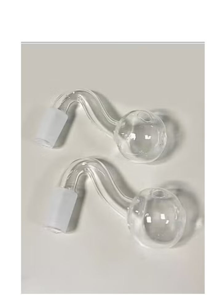 2pcs 14MM Clear Glass Fountain Inflow Pipe Aquarium Filter Tubing For Aquarium Planted Fish Tank 
