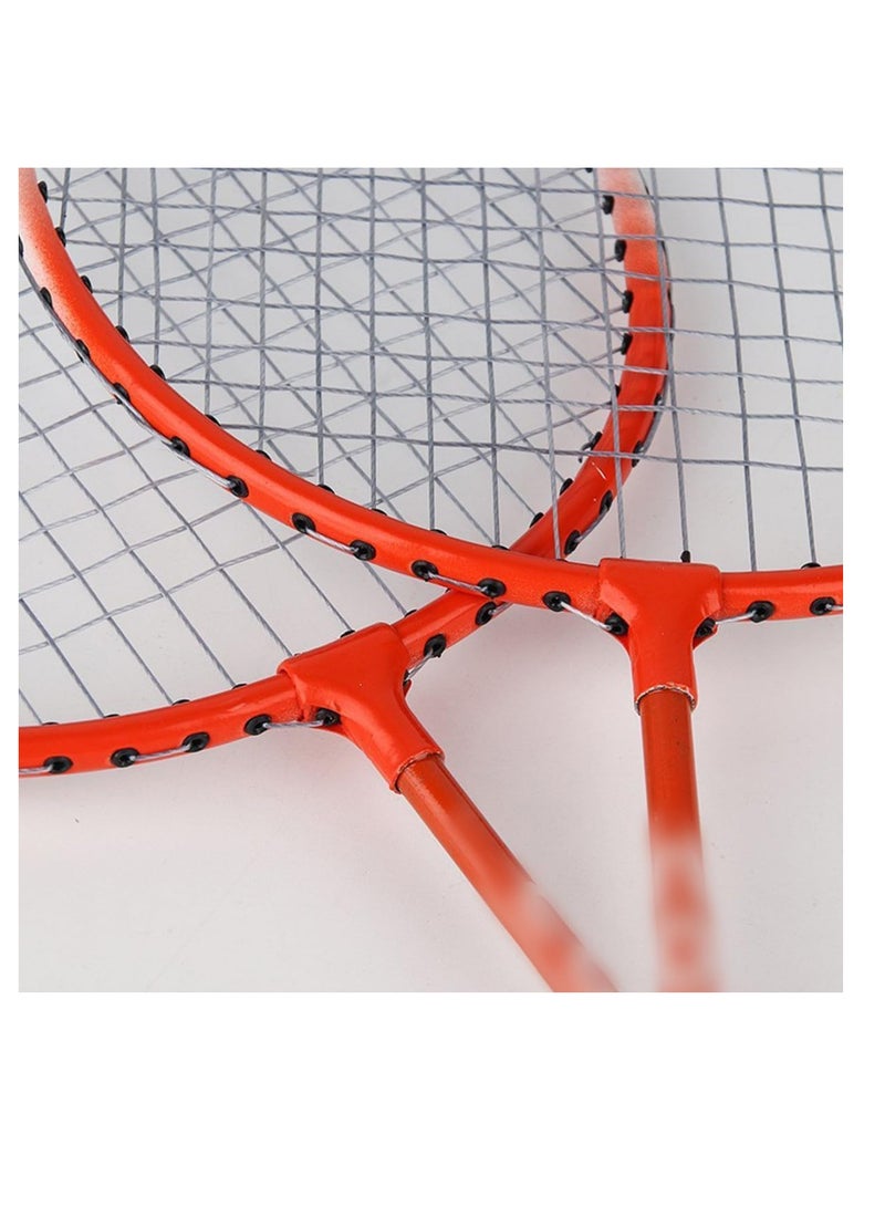 ECVV Badminton Set 2 Player - Badminton Rackets with Shuttlecocks and 1 Carrying Bag | Badminton Backyard Games for Outdoor | Garden | Beach | Family Fun Game | Assorted Color - Image 2