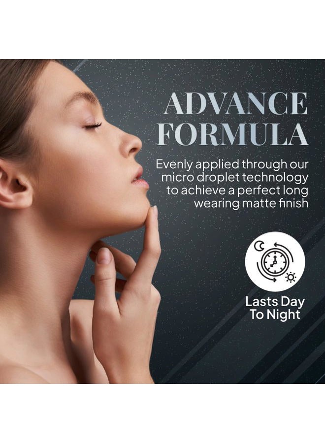 ERA Beauty ERA Face spray makeup (R8 Amber, 2.25 oz) - airbrush foundation, everyday, buildable, professional spray on cosmetics by Era Beauty - Image 3