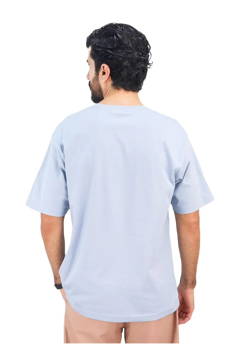 جيوردانو Men's Sorona Pocket Tee - Blue