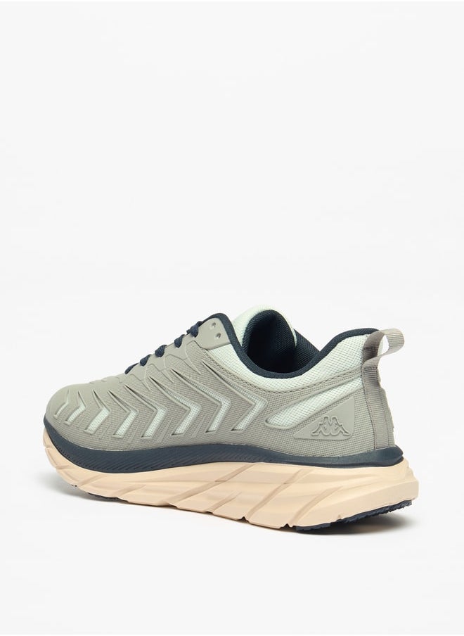 Kappa Men's Logo Detail Sports Shoes with Lace-Up Closure  - Image 3