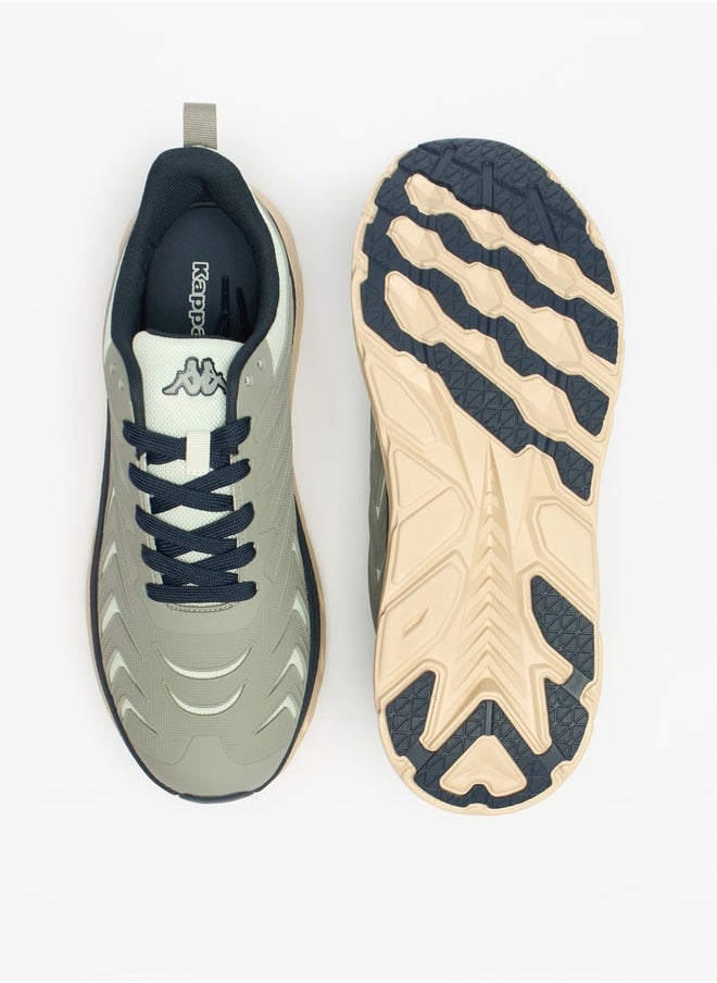 Kappa Men's Logo Detail Sports Shoes with Lace-Up Closure  - Image 5