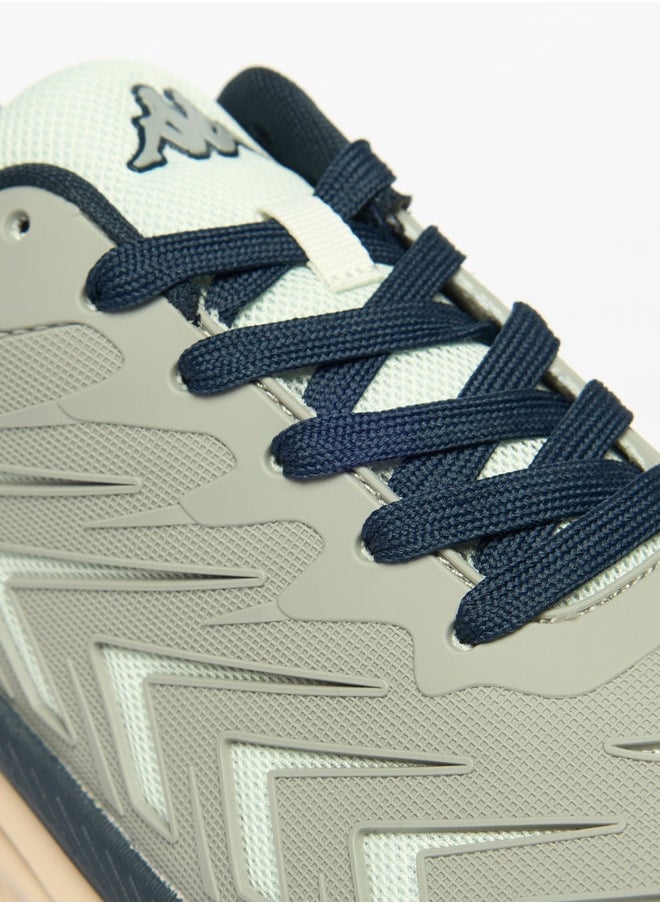 Kappa Men's Logo Detail Sports Shoes with Lace-Up Closure  - Image 4
