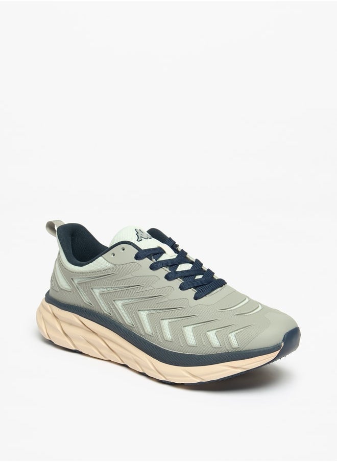 Kappa Men's Logo Detail Sports Shoes with Lace-Up Closure  - Image 1