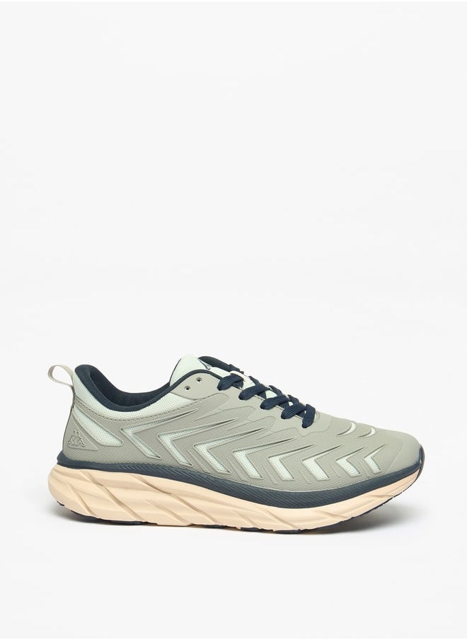 Kappa Men's Logo Detail Sports Shoes with Lace-Up Closure  - Image 2