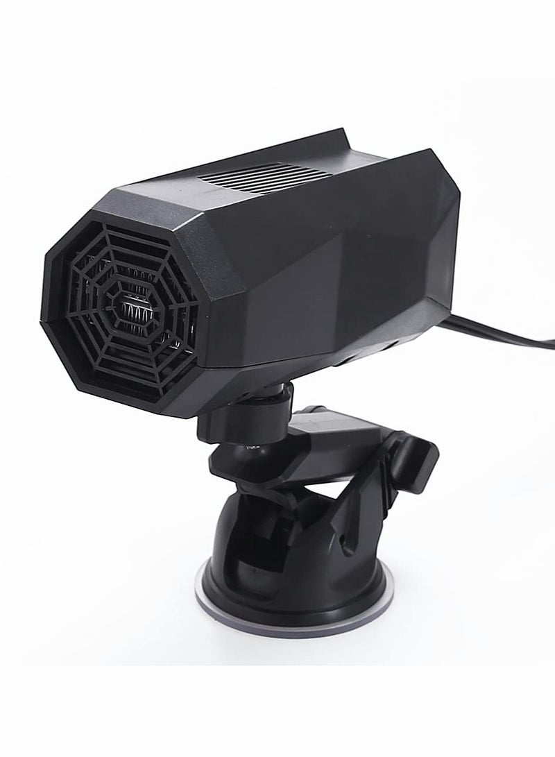 Excefore Car Heater Portable Heat Cooling Fan 12V Defroster Defogger with Two Modes Adjustable 360 Degrees,Car Heaters 150W Plug in Cigarette Lighter - Image 1