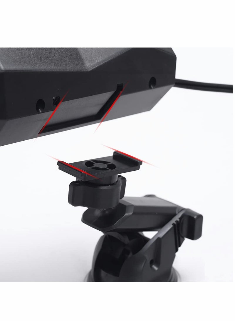 Excefore Car Heater Portable Heat Cooling Fan 12V Defroster Defogger with Two Modes Adjustable 360 Degrees,Car Heaters 150W Plug in Cigarette Lighter - Image 5