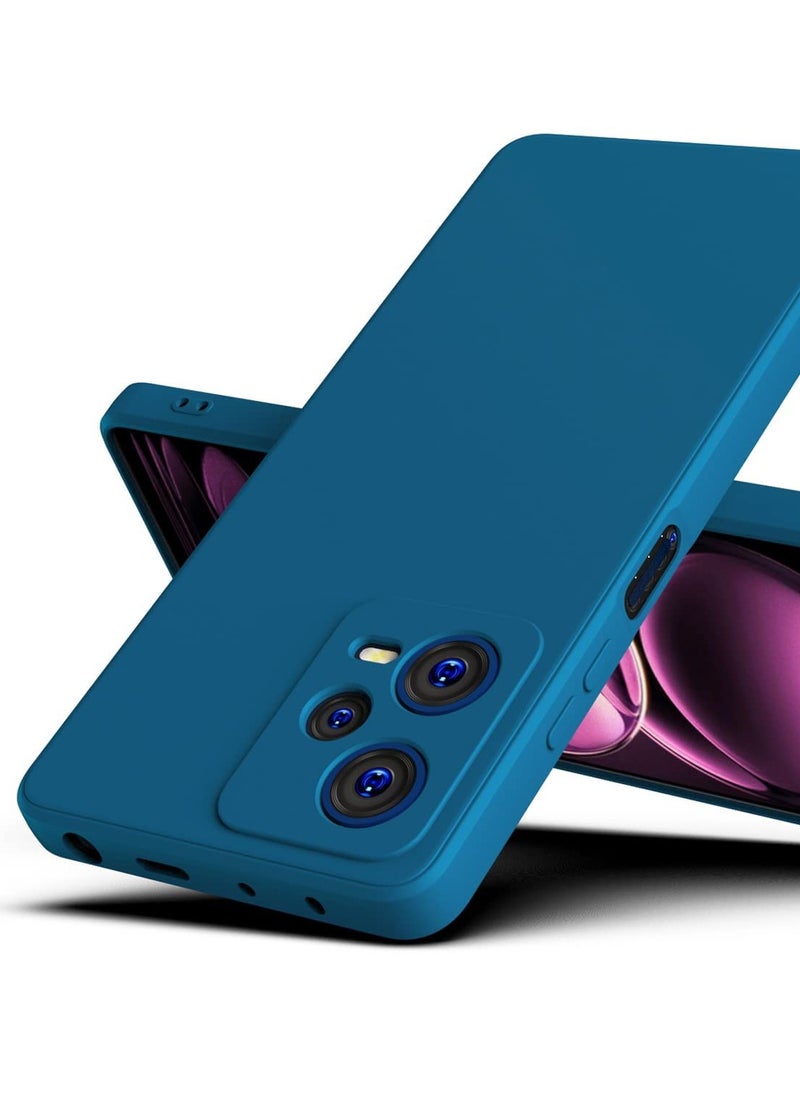 بورتوني غطاء Redmi Note 12 Pro Plus 5G غطاء خلفي ناعم من مادة TPU مرن وناعم من السيليكون غير لامع مع حماية الكاميرا لهاتف Xiaomi Redmi Note 12 Pro Plus 5G  - Image 5