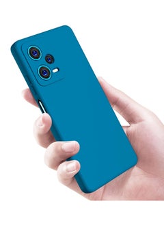 بورتوني غطاء Redmi Note 12 Pro Plus 5G غطاء خلفي ناعم من مادة TPU مرن وناعم من السيليكون غير لامع مع حماية الكاميرا لهاتف Xiaomi Redmi Note 12 Pro Plus 5G  - Image 3