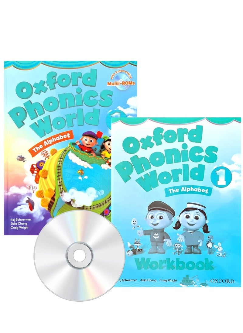 Oxford - Oxford Phonics World 1 (SB + WB + CD) - Image 1