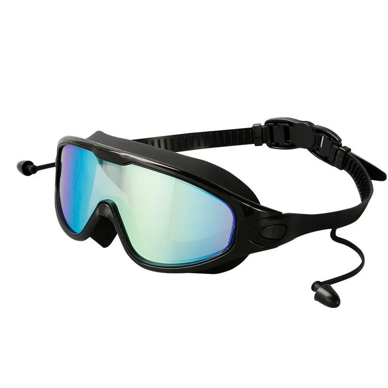 Bluejw Professional Wide Vision Anti Fog Swimming Goggles with Earplug No Leaking UV Protection Swim Goggles for Women Men Adult - Image 4