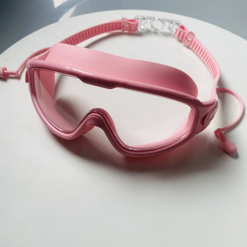 Bluejw Professional Wide Vision Anti Fog Swimming Goggles with Earplug No Leaking UV Protection Swim Goggles for Women Men Adult - Image 1