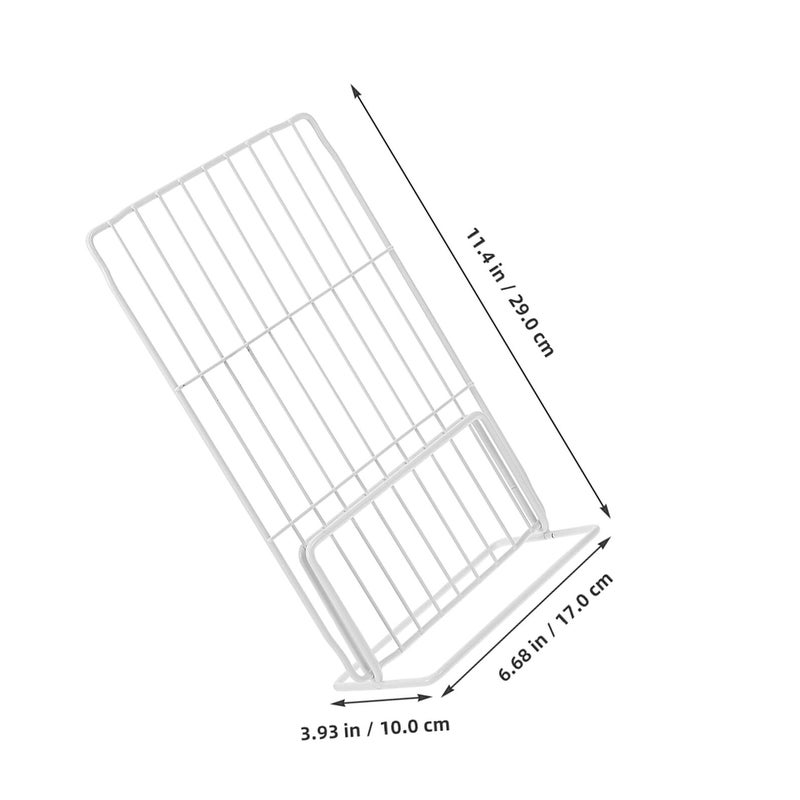 2pcs Freezer Shelf Organizer 17x29cm Wire Mesh Removable Refrigerator Divider for Home and Commercial Food Storage - Image 3
