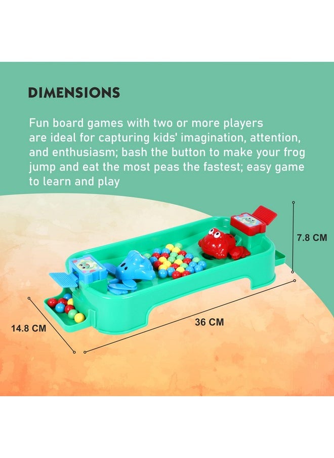 Toy Zone Toyzone Frog Eat Beans Game-2 Players-61014 | Eat The Beans | Hungry Frog Game for Kids | Multiplayer Games | Game for 2 Players | Board Game  - Image 3
