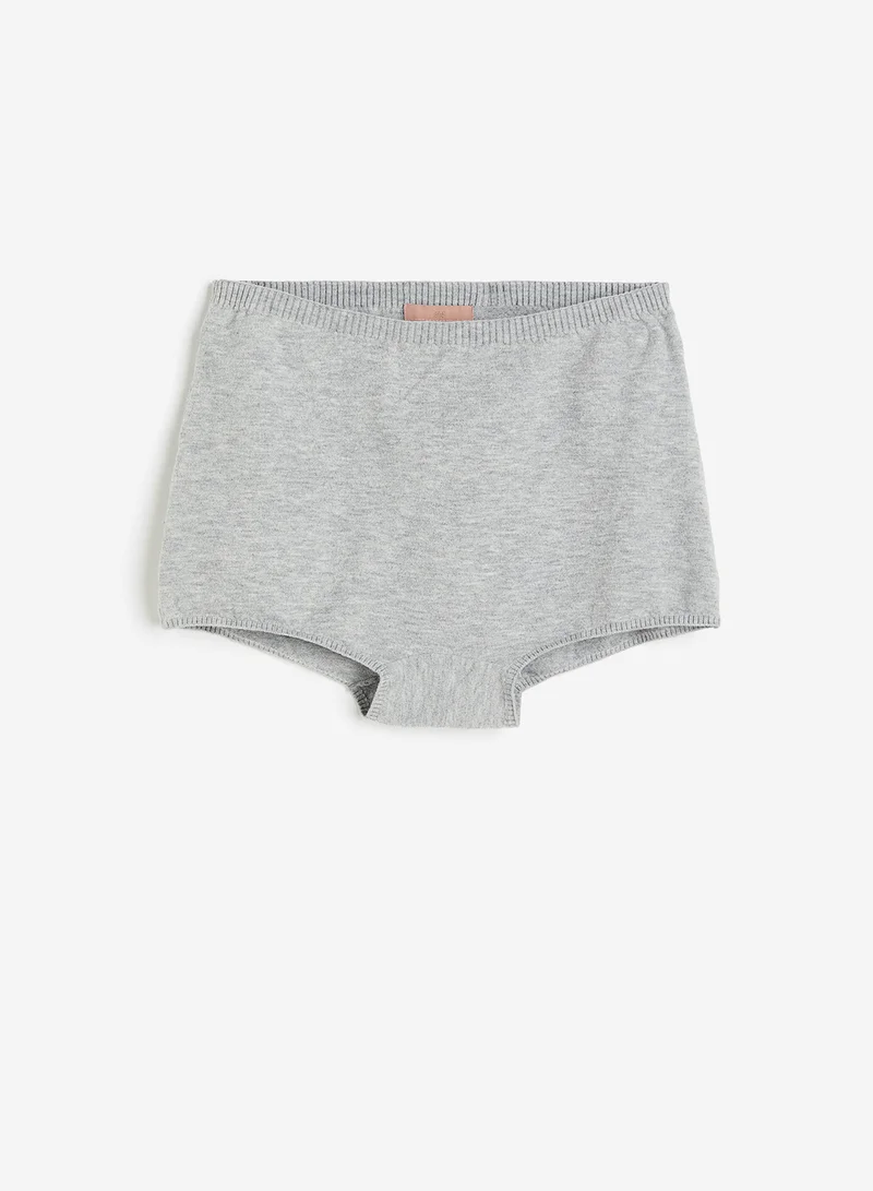 H&M Fine-Knit Mini Shorts