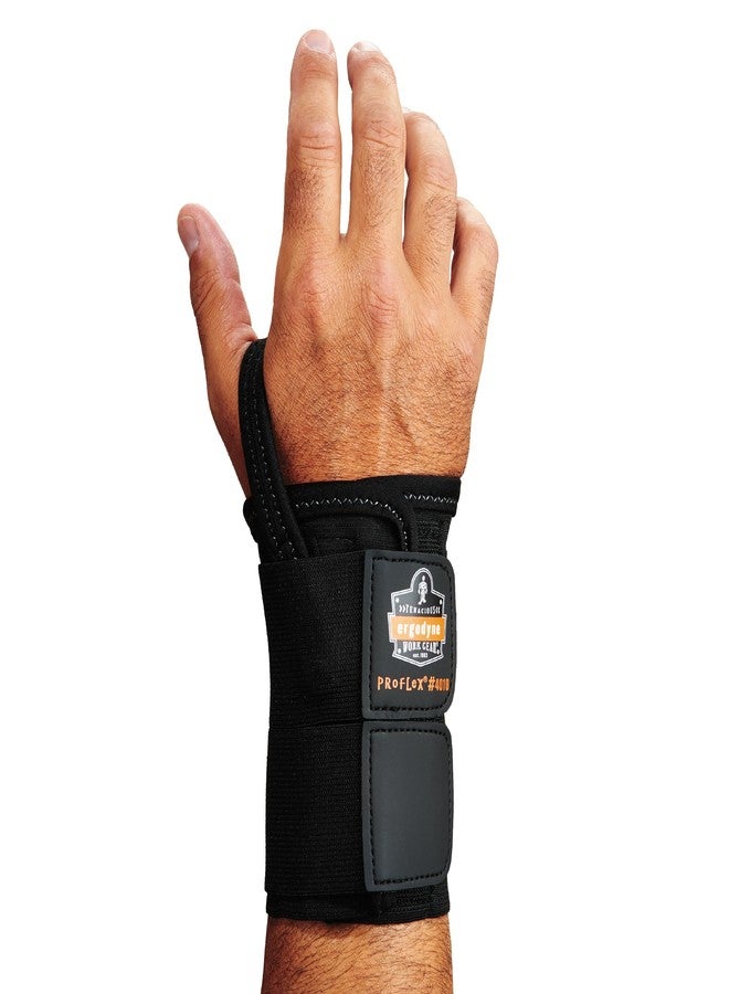 Ergodyne - 70026 ProFlex 4010 Double-Strap Right Wrist Support, Black, Large - Image 1