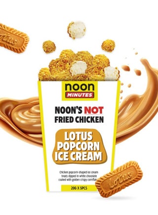 Lotus Popcorn Ice Cream Five Pieces