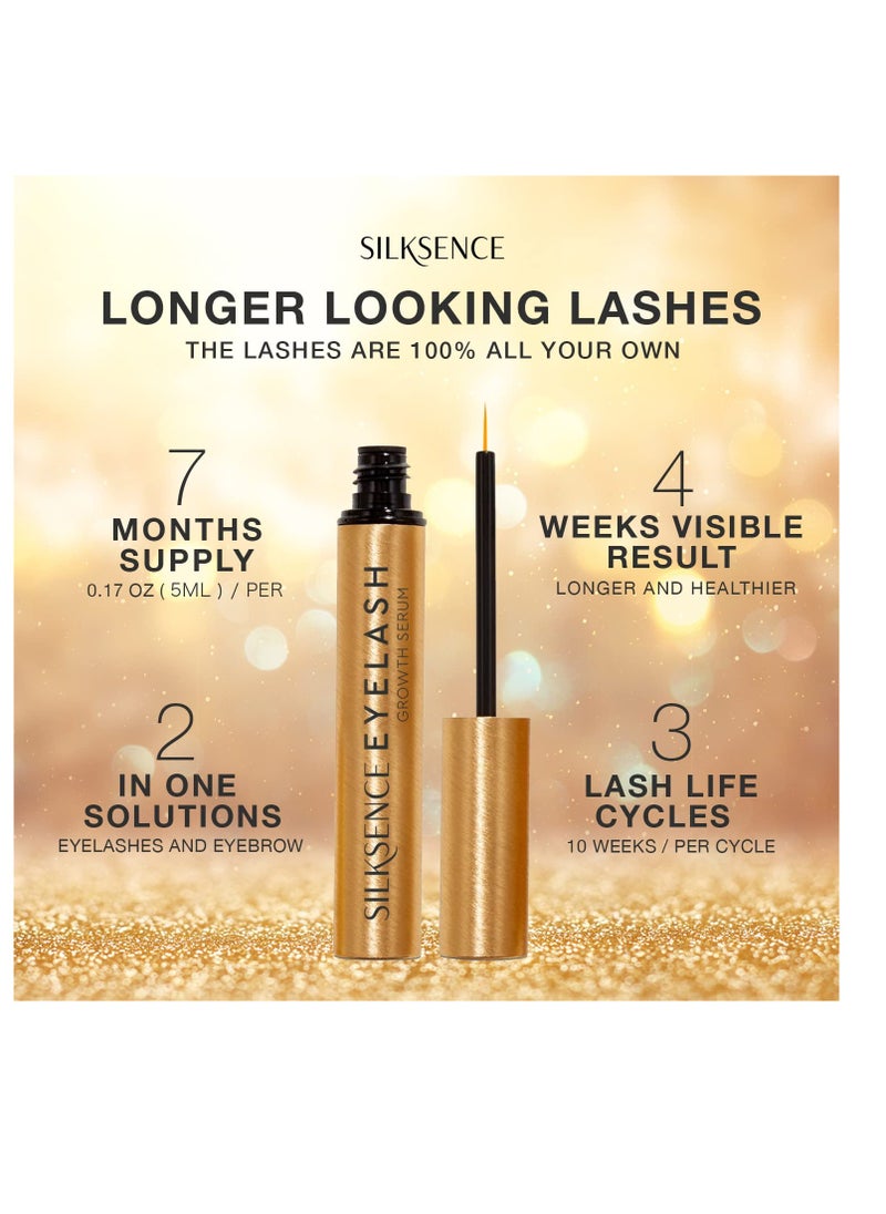 Silksence Upgraded Eyelash Growth Serum, Premium Lash Serum and Lash Growth Serum, Lengthen and Strengthen Eyelashes, Achieve Longer, Thicker,Healthier Lashes - pzsku/ZAE4BD514AF84E8BF0DD8Z/45/_/1714664997/d9fea442-365d-4ab8-91ba-b25b7756ab14