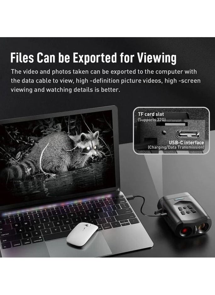 Generic - 4K HD Digital Night Vision Goggles Infrared Night Vision Binoculars Device Take Photos And Videos - Image 1