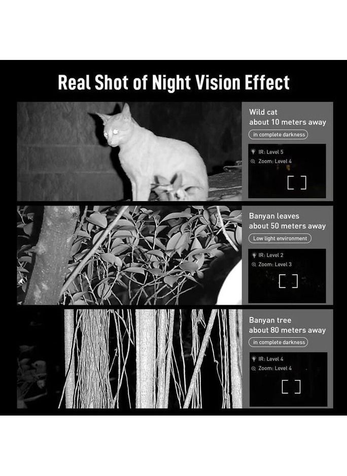 Generic - 4K HD Digital Night Vision Goggles Infrared Night Vision Binoculars Device Take Photos And Videos - Image 1