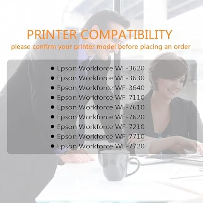 REMANUFACTURED FOR 252XL T252XL YELLOW INK CARTRIDGE COMPATIBLE WITH EPSON 252XL T252XL FOR ESPON WORKFORCE WF-3620 WF-3640 WF-7110 WF-7610 WF-7620 WF-7210 WF-7710 WF-7720 PRINTER (2 YELLOW) - Image 3