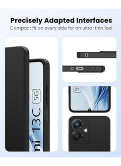 Generic Compatible with Xiaomi Redmi 13C 5G Case, Redmi 13C 5G Mobile Case Ultra Thin Soft Silicone TPU Cover Resistant  - Image 5