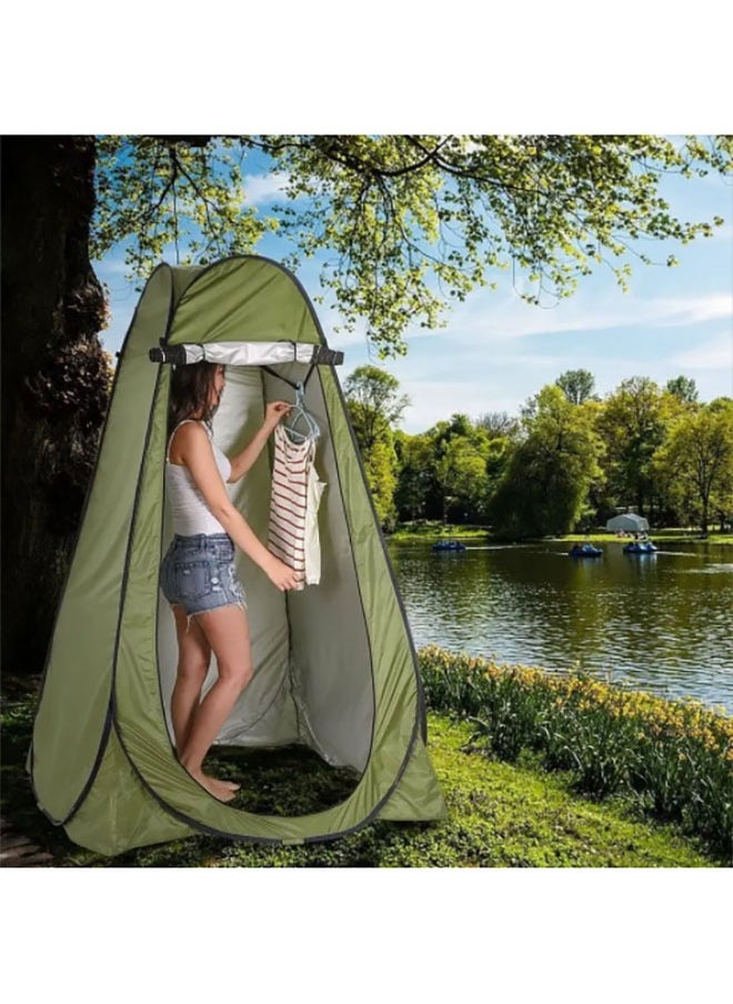 Arabest Pop Up Portable Shower Tent with Floor for Camping Instant Outdoor Privacy Shelter Tent for Camping and Beach Easy Setup Foldable with Carry Bag Lightweight and Sturdy  - Image 4