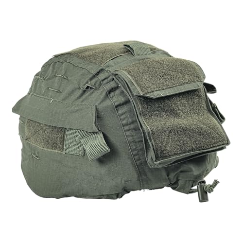 ATAIRSOFT Airsoft Tactical Helmet Cover for MICH 2000 Ver2/ACH Helmet-Without Helmet (OD Green) - Image 1