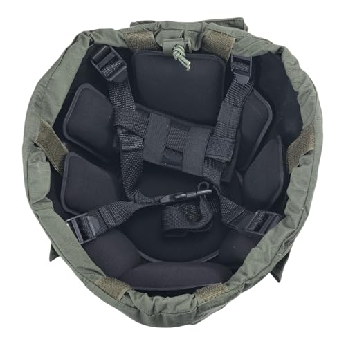 ATAIRSOFT Airsoft Tactical Helmet Cover for MICH 2000 Ver2/ACH Helmet-Without Helmet (OD Green) - Image 3