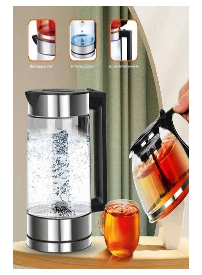 Electric Glass Tea Maker & Boiler – Elegant Design for Perfect Brews Every Time - Image 2