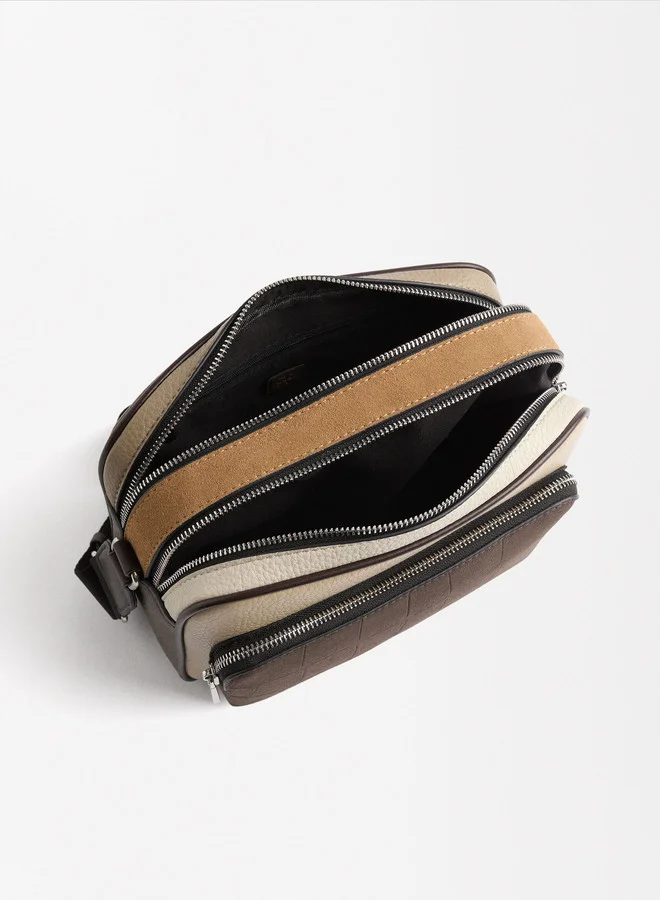 PARFOIS Patchwork Crossbody Bag