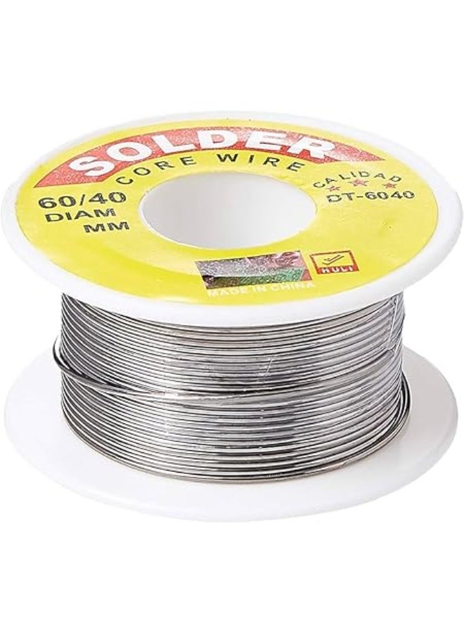 HULI 3Pcs Solder Wire Set with Rosin Flux – 40/60 Core Welding Wire Kit for Electrical and Electronic Repairs - Image 2