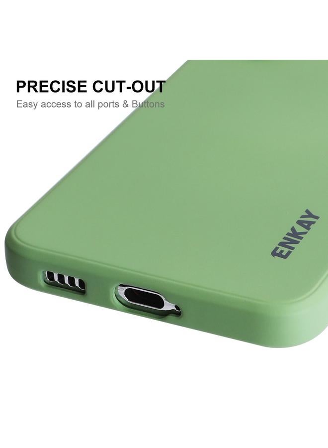 ENKAY Case For Samsung Galaxy S22 5G Liquid Silicone Soft Shockproof Phone Case - Image 5