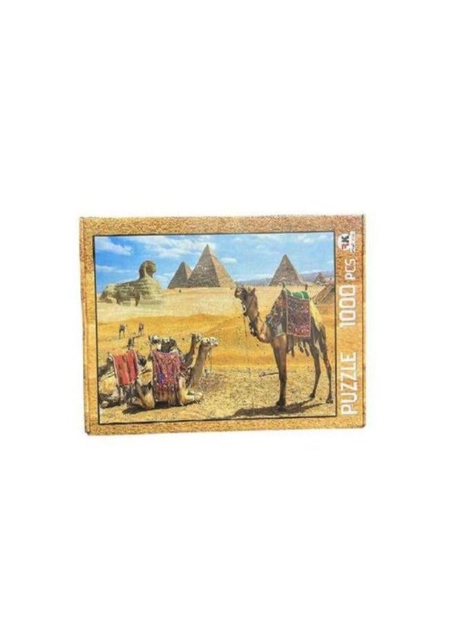 Pyramids At Giza Egypt Puzzle (1000 Pieces) - Image 1