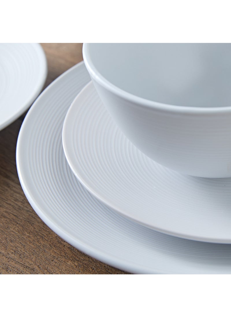 Elegenza Swirl 12-Piece Dinner Set 27.5 x 27.5 x 2 cm
