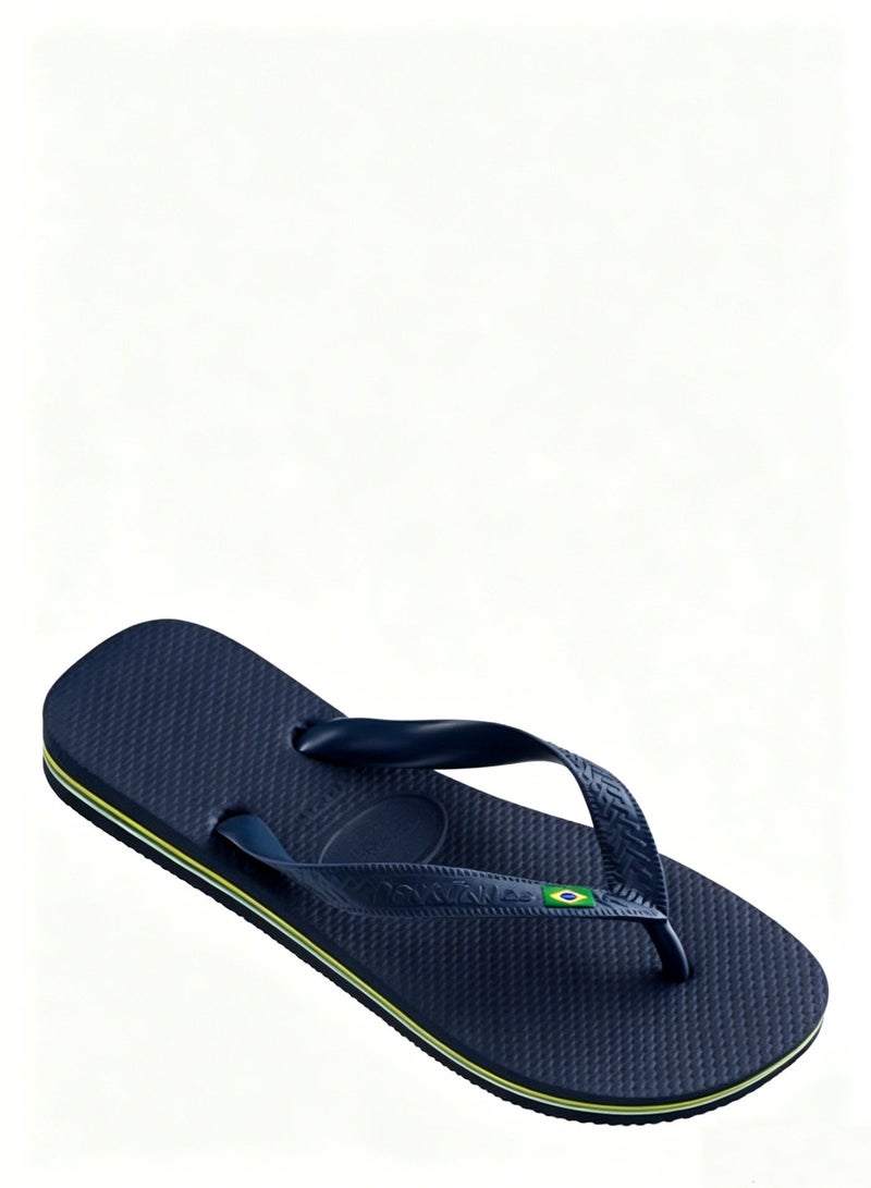 Tibetan blue anti-skid seaside home slippers - Image 2